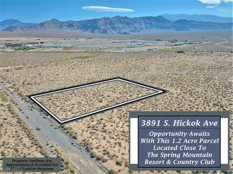 3891 S Hickok Ave, Pahrump, NV 89048