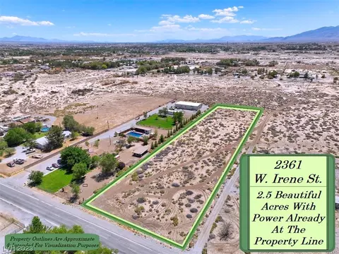 2361 Irene St, Pahrump, NV 89060
