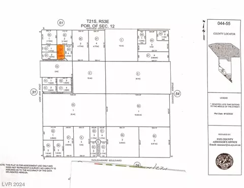 2100 E Vandervoort Dr, Pahrump, NV 89048