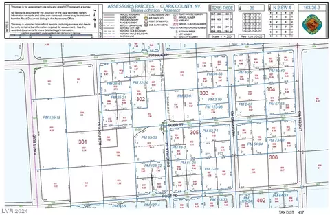 Pt Nw4 Sw4 Sec 36 21 60, Las Vegas, NV 89118
