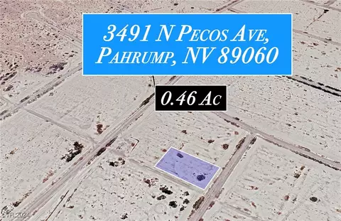 3491 N Pecos Ave, Pahrump, NV 89060