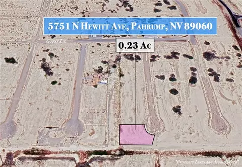 5751 N Hewitt Ave, Pahrump, NV 89060