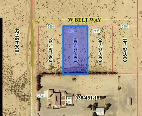 2461 W Belt Way, Pahrump, NV 89048