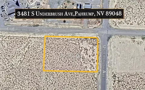 3481 S Underbrush Ave, Pahrump, NV 89048