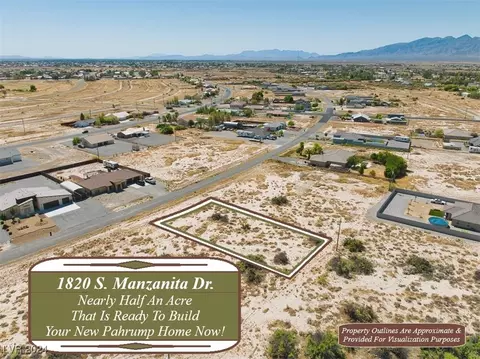 1820 S Manzanita Dr, Pahrump, NV 89048