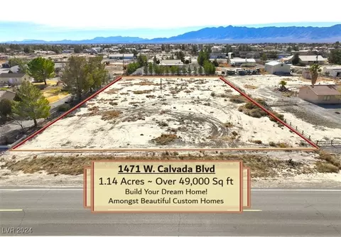 1471 W Calvada Blvd, Pahrump, NV 89048