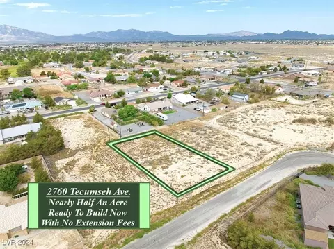2760 Tecumseh Ave, Pahrump, NV 89060