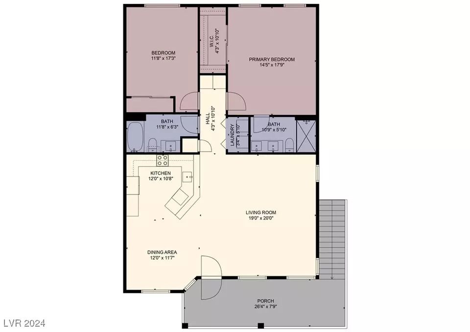 Floorplan - 517 W Mesquite Blvd #424, Mesquite, NV 89027 photo 1 of 1
