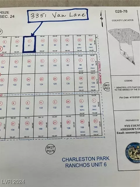 3351 Van Ln, Pahrump, NV 89048