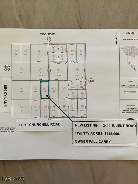 2411 E Jent Rd, Pahrump, NV 89060