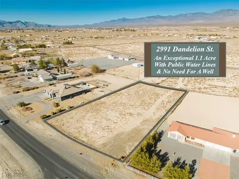 2991 S Dandelion St, Pahrump, NV 89048