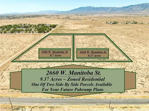 2660 W Manitoba St, Pahrump, NV 89048