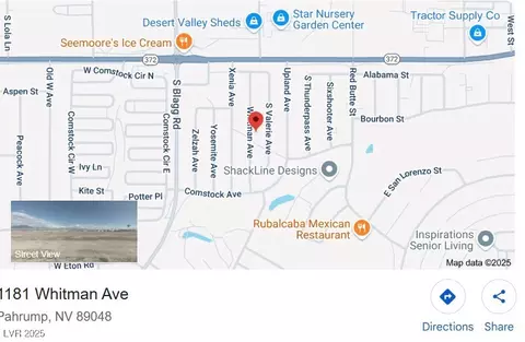 1181 S Whitman Ave, Pahrump, NV 89048