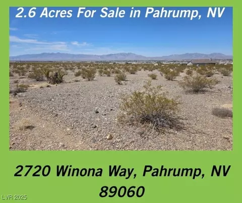 2720 E Winona Way, Pahrump, NV 89060