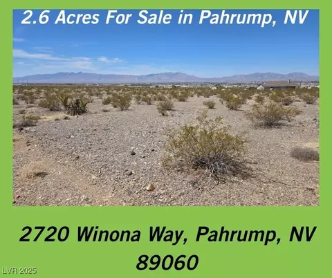 2720 E Winona Way, Pahrump, NV 89060