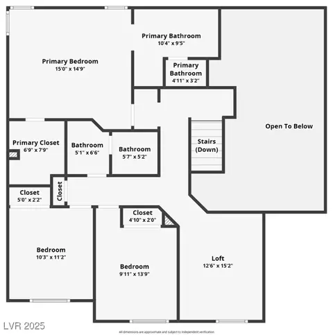 Floorplan - 2187 Eaglecloud Dr, Henderson, NV 89074 photo 2 of 2