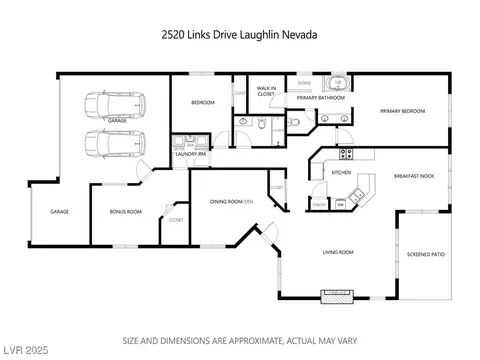 Floorplan - 2520 Links Dr, Laughlin, NV 89029 photo 1 of 1