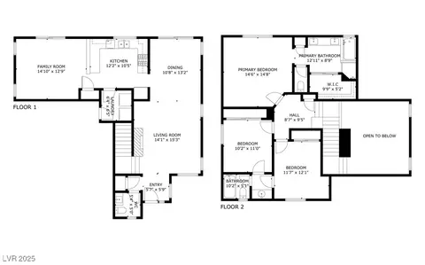 Floorplan - 2186 Eaglecloud Dr, Henderson, NV 89074 photo 1 of 1