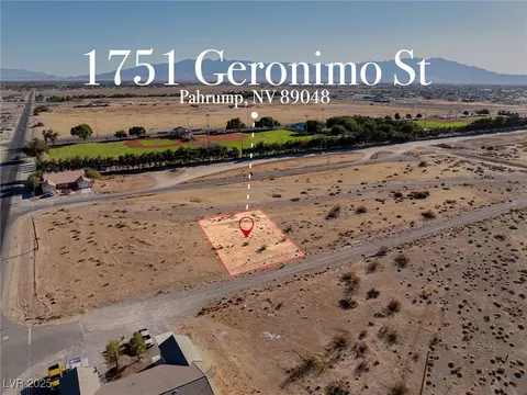1751 E Geronimo St, Pahrump, NV 89048