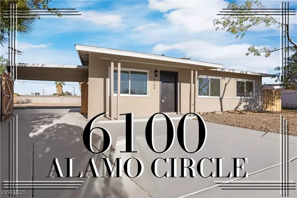 Exterior - 6100 Alamo Cir, Las Vegas, NV 89107 photo 1 of 5