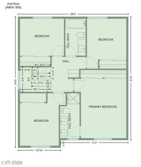 Floorplan - 3095 Quantana Way, Laughlin, NV 89029 photo 1 of 2