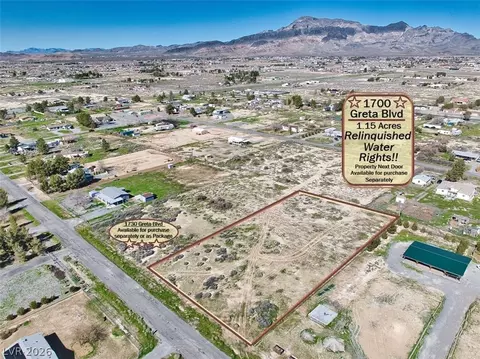 1700 W Greta Blvd, Pahrump, NV 89060