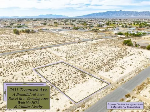 2631 Tecumseh Ave, Pahrump, NV 89048