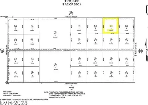 4183 W Harvest St, Amargosa Valley, NV 89020