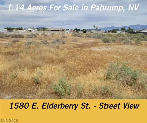 1580 Elderberry St, Pahrump, NV 89048