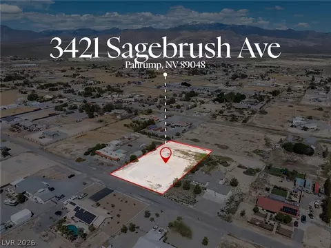 3421 Sagebrush Ave, Pahrump, NV 89048