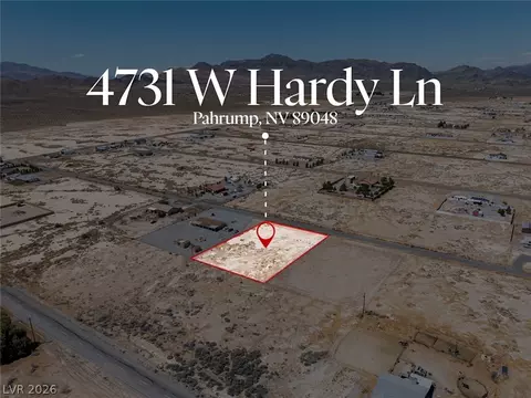 4731 W Hardy Ln, Pahrump, NV 89048