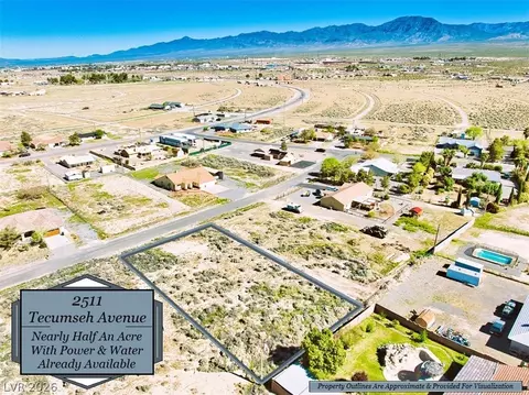 2511 Tecumseh Ave, Pahrump, NV 89048