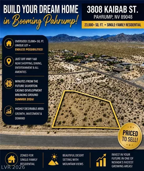 3808 E Kaibab St, Pahrump, NV 89048