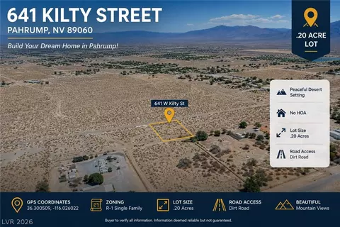 641 W Kilty St, Pahrump, NV 89060