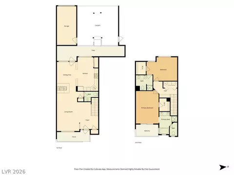 Floorplan - 2176 Camel Mesa Dr, Laughlin, NV 89029 photo 3 of 3