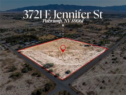 3721 E Jennifer St, Pahrump, NV 89061