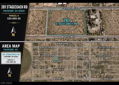 281 W Stagecoach Rd, Pahrump, NV 89060