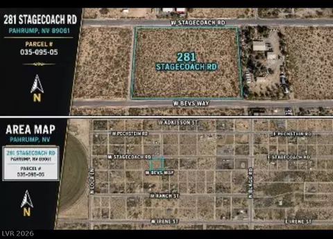 281 W Stagecoach Rd, Pahrump, NV 89060
