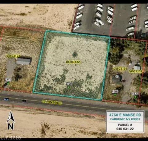 4760 E Manse Rd, Pahrump, NV 89061
