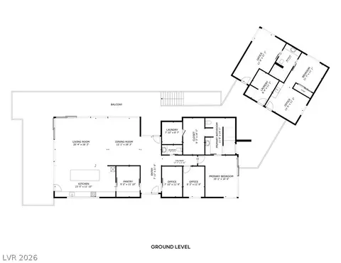 Floorplan - 59 Arroyo Rd, Blue Diamond, NV 89004 photo 1 of 2