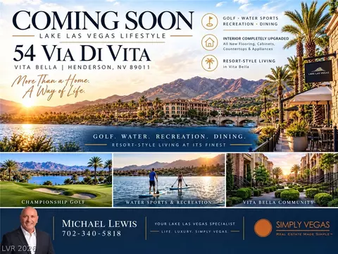 54 Via Di Vita, Henderson, NV 89011