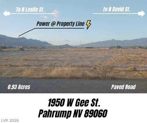1950 W Gee St, Pahrump, NV 89060