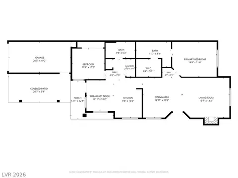 Floorplan - 2207 Camel Mesa Dr, Laughlin, NV 89029 photo 1 of 2