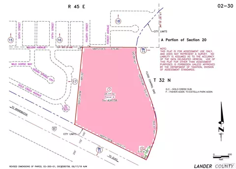 27 44 Acres On Wilson Ave, Battle Mountain, NV 89820