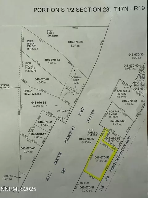 815 Old Us Hwy 395, Washoe Valley, NV 89704