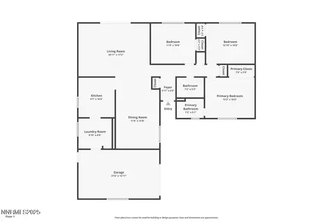 Floorplan - 664 Beldon Way, Reno, NV 89503 photo 1 of 1