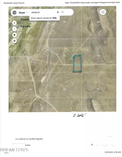 000 Little Owyhee Rd, Paradise Valley, NV 89426