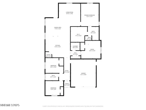 Floorplan - 654 Sycamore Dr, Fallon, NV 89406 photo 1 of 1