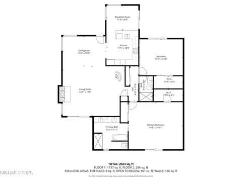 Floorplan - 615 E Riverview Cir, Reno, NV 89509 photo 3 of 3