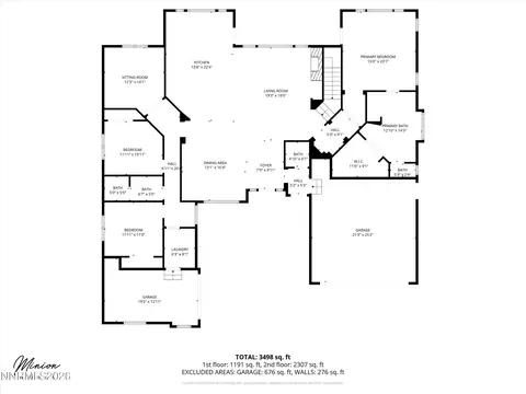 Floorplan - 5850 Geode Ct, Reno, NV 89523 photo 2 of 6